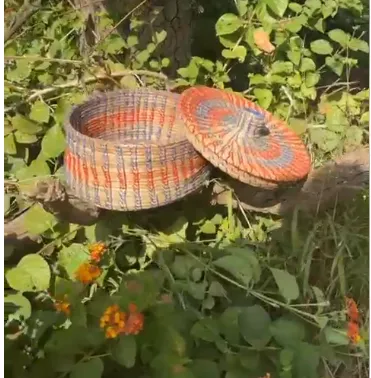 Hand-Made Himalayan Pine Tree Roti Box – Eco-Friendly Roti Basket